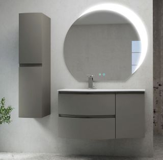 Тумба под раковину Cezares 69x55 Antracite Vague 44221